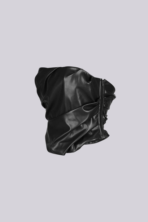 Sleek Spicy PU Tube Top