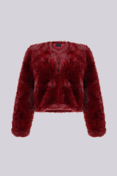 Base Theory Faux Fur Jacket