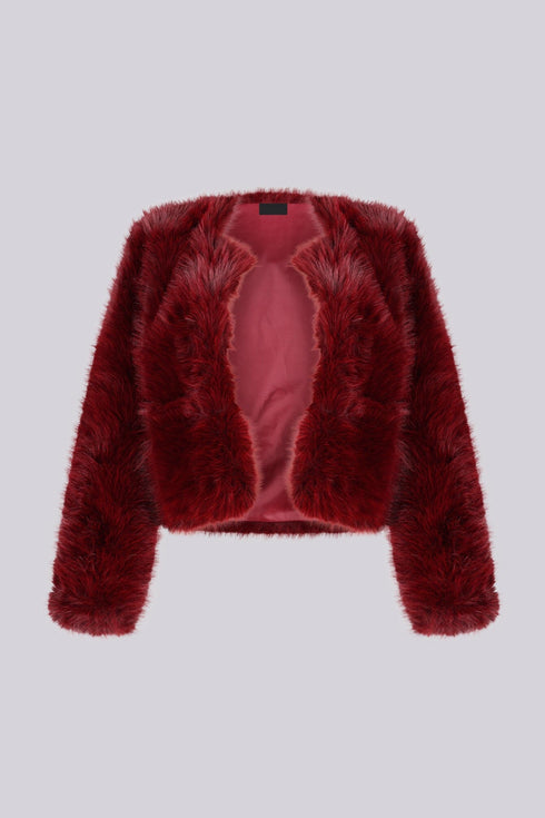 Base Theory Faux Fur Jacket