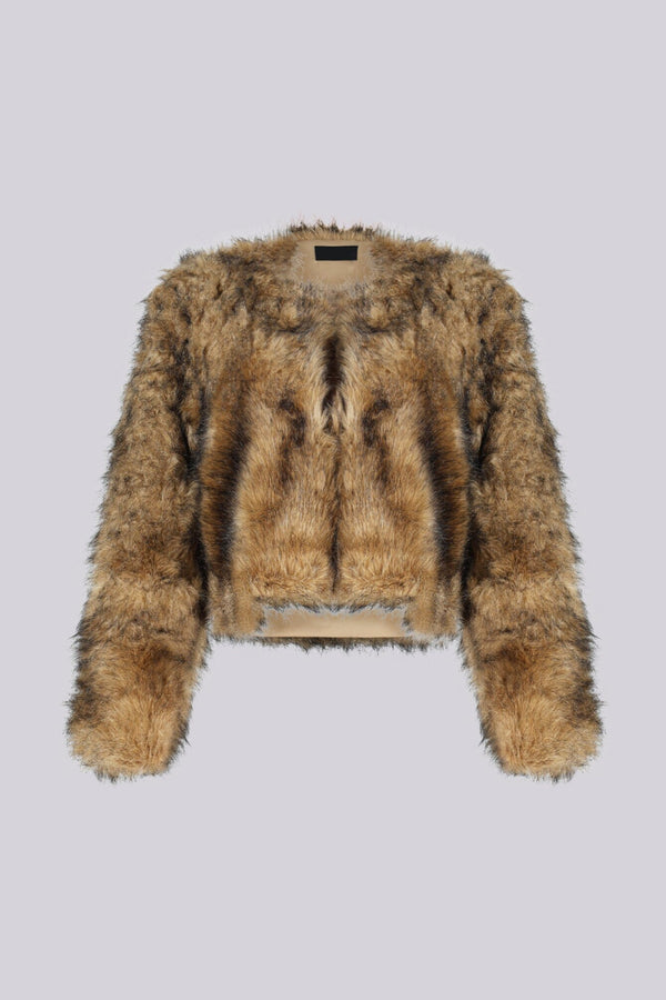 Base Theory Faux Fur Jacket