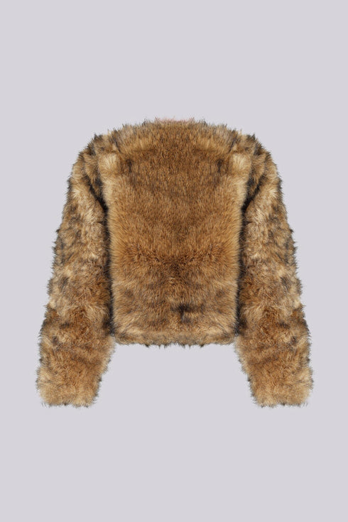 Base Theory Faux Fur Jacket