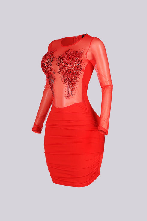 Conquer The Night Beaded Dress