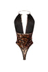 Emily Velvet Tiger Print Bodysuit