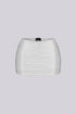 Glixie Rhinestone High Waist Mini Skirt