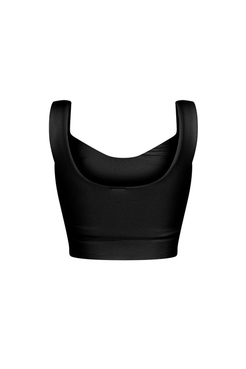 Larisa Seamless Heart Neck Sleeveless Top