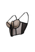 Delicate Love Mesh Boned Bustier
