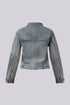 Opulent Rhinestone Denim Jacket