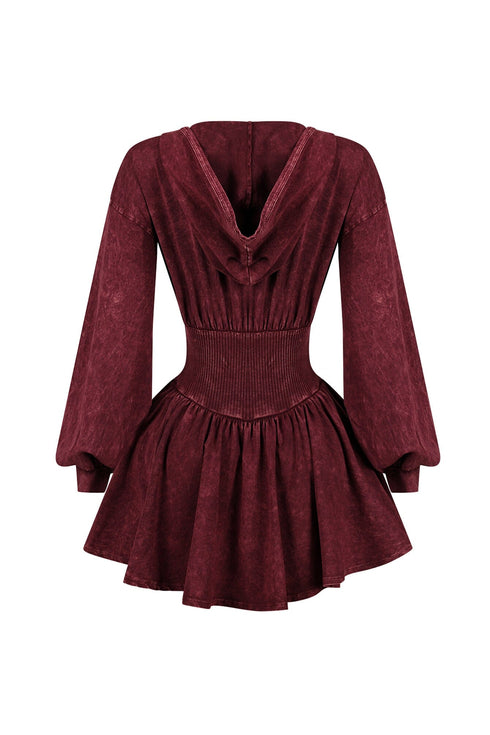 Marlowe Mineral Washed Corset Mini Dress