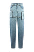 Snap Me Detachable Pocket Jeans jeans EDGE Small Denim