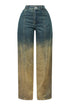 Mary Vintage Ombre Washed Denim Jeans