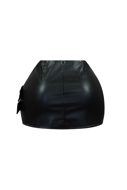 Malena Faux Leather Mini Skirt