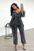 Kimono Mineral Washed Jumpsuit