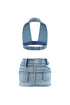 Hollaback Denim Halter Top & Skirt SET matching sets EDGE