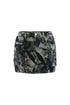 Wild Girl Camo Skirt SKIRT EDGE Small Multi