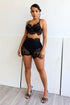 Relapse Lace Bustier & Shorts SET