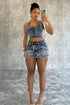 Diva Behavior Vintage Denim Top