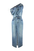 Sawyer Un Balanced Denim Maxi Dress Dresses EDGE