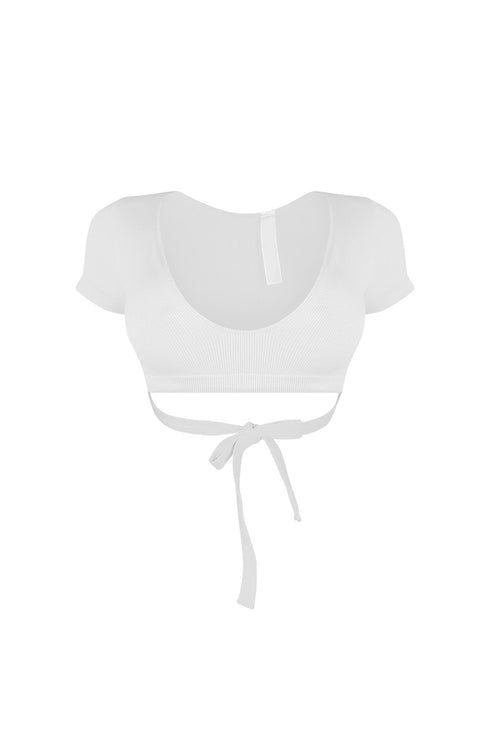 Got Your Back Back Tie Basic Top