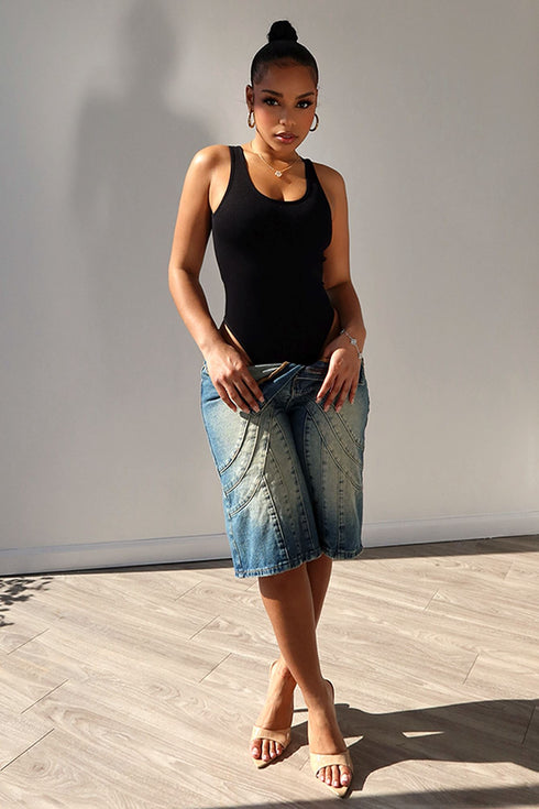 Soft Smooth Scoop Back Bodysuit