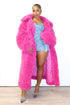 Cozy Lover Oversized Sherpa Coat Outerwear EDGE Small/Medium Pink
