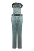 Hustler Double Belt Vintage Jumpsuit