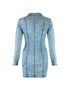 No Matter Button Up Denim Dress