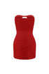 Must Love It Fuzzy Tube Mini Dress Dress EDGE