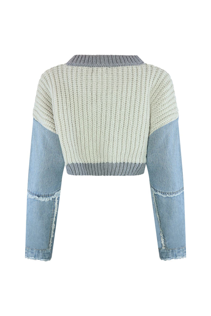 Be Cozy And Chic Sweater Crop Top Crop Top EDGE 