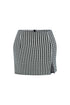 Blair Houndstooth Mini Skirt SKIRT EDGE Small Black/White