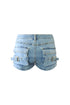 Selma Multi Pocket Denim Shorts