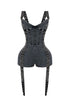 Die For You Corset Mineral Washed Romper