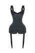 Die For You Corset Mineral Washed Romper