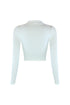 Heidi Two Way Zipper Top Crop Top EDGE