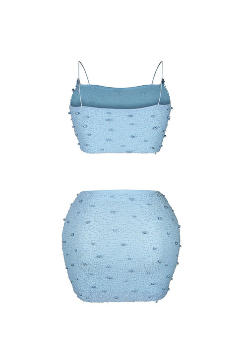Marina Pearl Top & Skirt SET