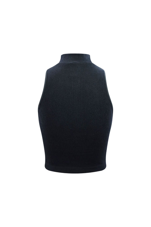 Effortless Rhinestone Half Zip Up Top