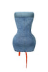 U Go Girl Color Block Denim Strapless Dress