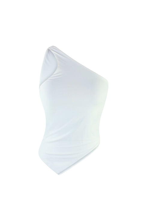 Double Life One Shoulder Asymmetrical Top