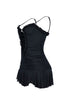 Uriah Mesh Ruched Cami Mini Dress