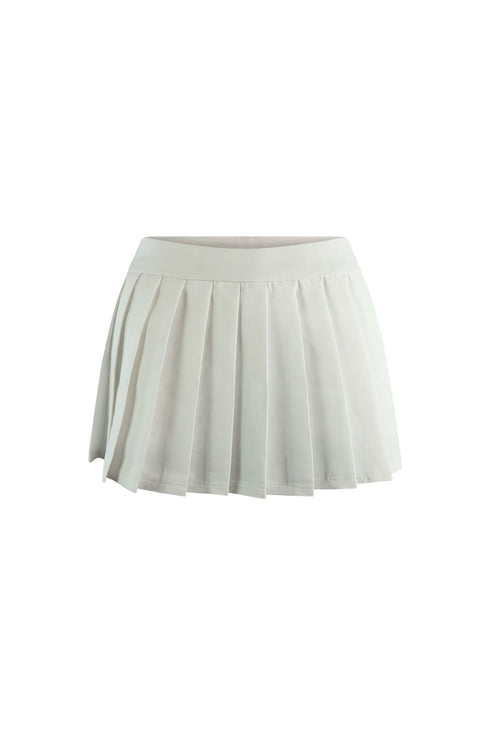 Uptown Girl Pleated Tennis Skirt SKIRT EDGE Small White