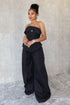 Paige Wide Leg Tube Jumpsuit