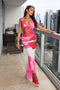 Carmen Spliced Maxi Dress