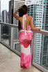 Carmen Spliced Maxi Dress