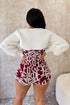 Matilda Ribbed Knit Bolero Cardigan