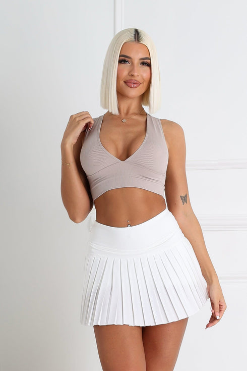 Performance Pleated Mini Tennis Skirt