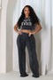 That's So Fetch Mineral Washed Top & Pants SET