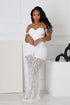 Maila Lace Corset Maxi Dress With Underwear