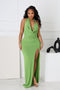 Starfish Cutout One Shoulder Maxi Dress
