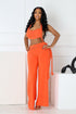 Ultra Cool Twist Cutout Wide Leg Jumpsuit