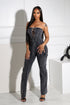 Stonewave Mineral Washed Cotton Tube Jumpsuit