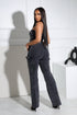 Stonewave Mineral Washed Cotton Tube Jumpsuit